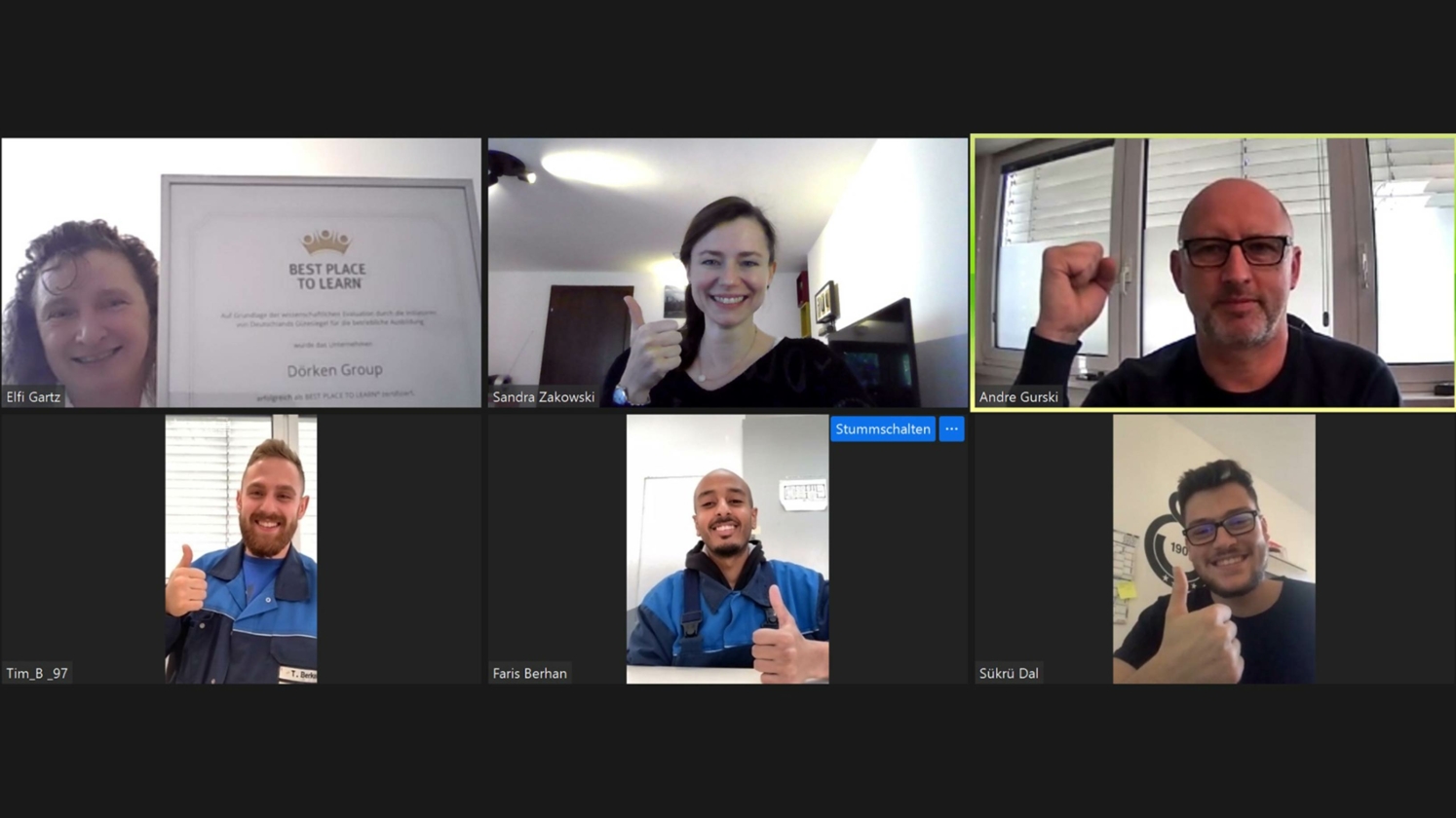 Auszeichnung BEST PLACE TO LEARN