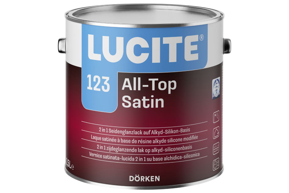 Lucite all top aqua satin 2025