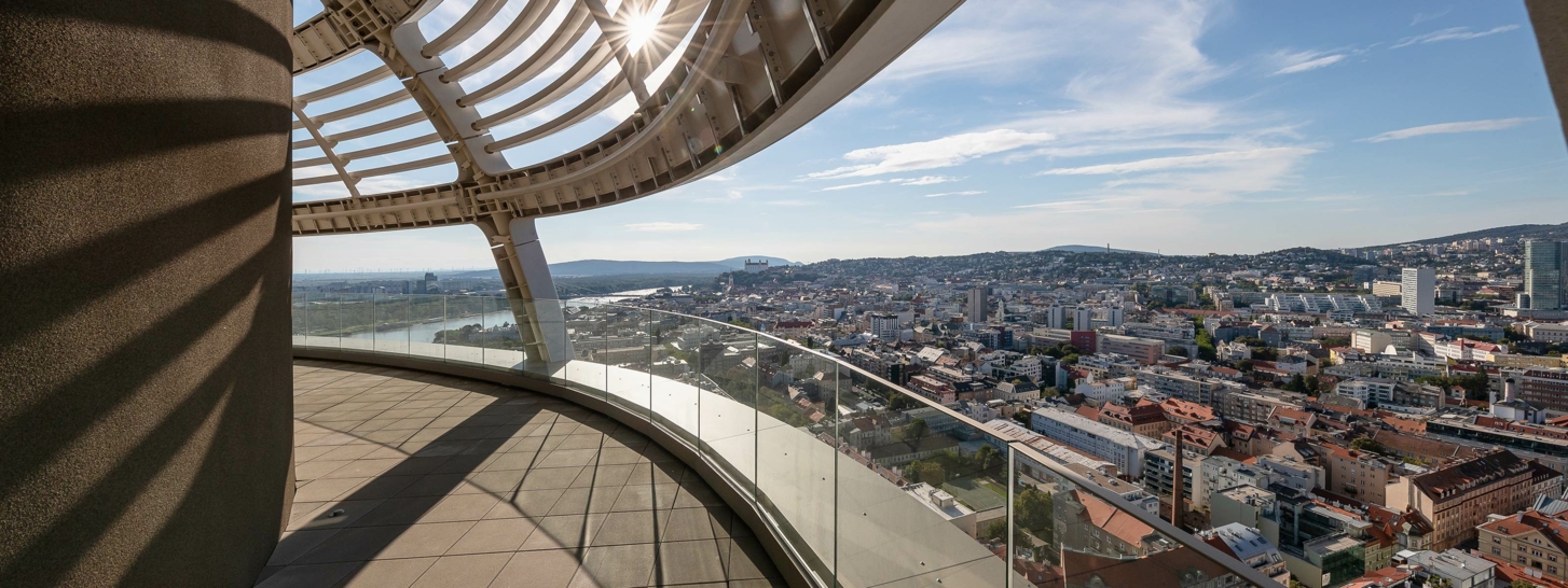 Skypark - Uitzicht op Bratislava